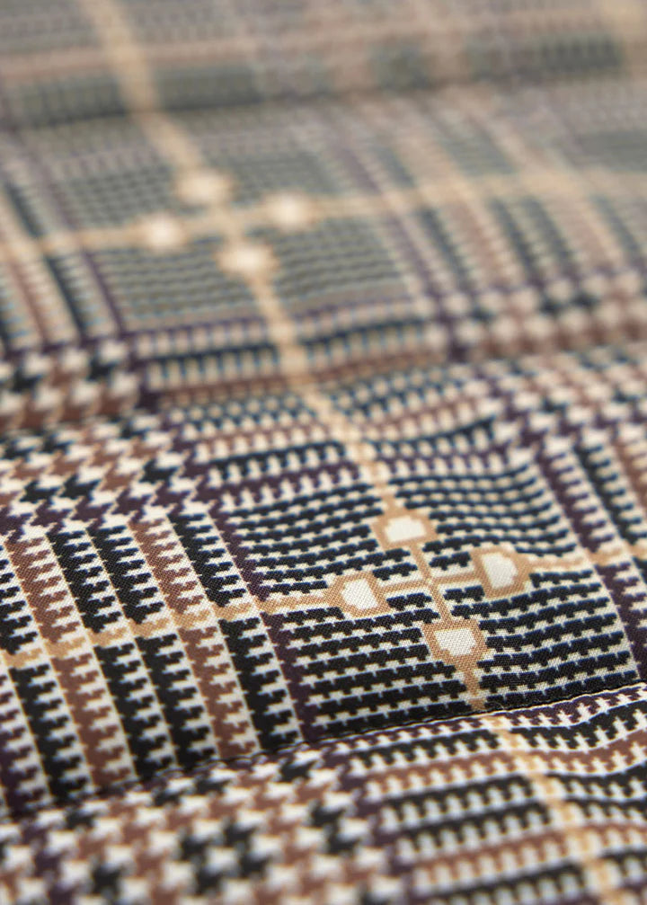 Bits of Plaid Quilted Riding Vest || LIMITED SIZES
