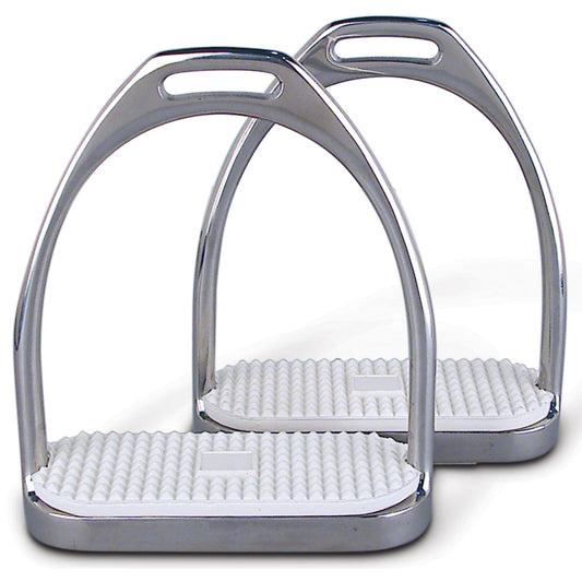Coronet Fillis Stirrup Irons with Pads