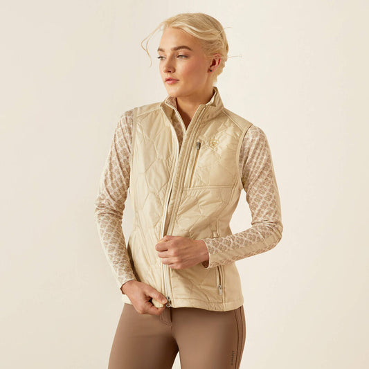 Fusion Insulated Vest- Almond Milk