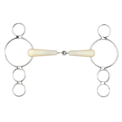 Happy Mouth || Jointed 3 Ring Dutch Gag || 14.5CM ONLY