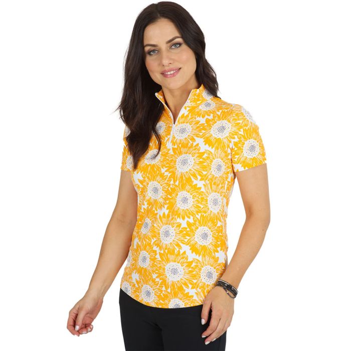 Mock Neck Short Sleeve Shirt || SIZE XL ONLY