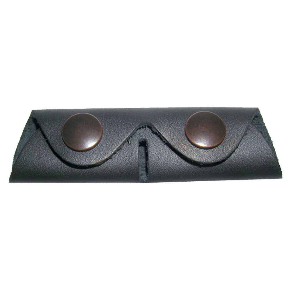 Leather Curb Chain Guard