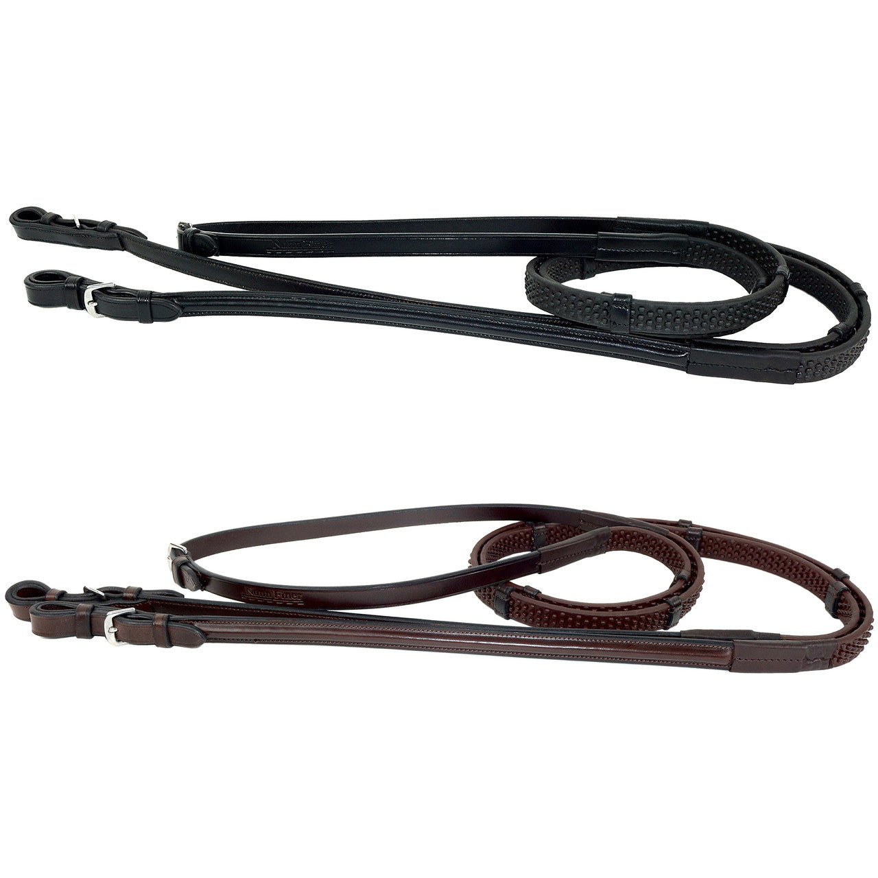Soft Grip Reins with Hand Stops- Buckle Ends