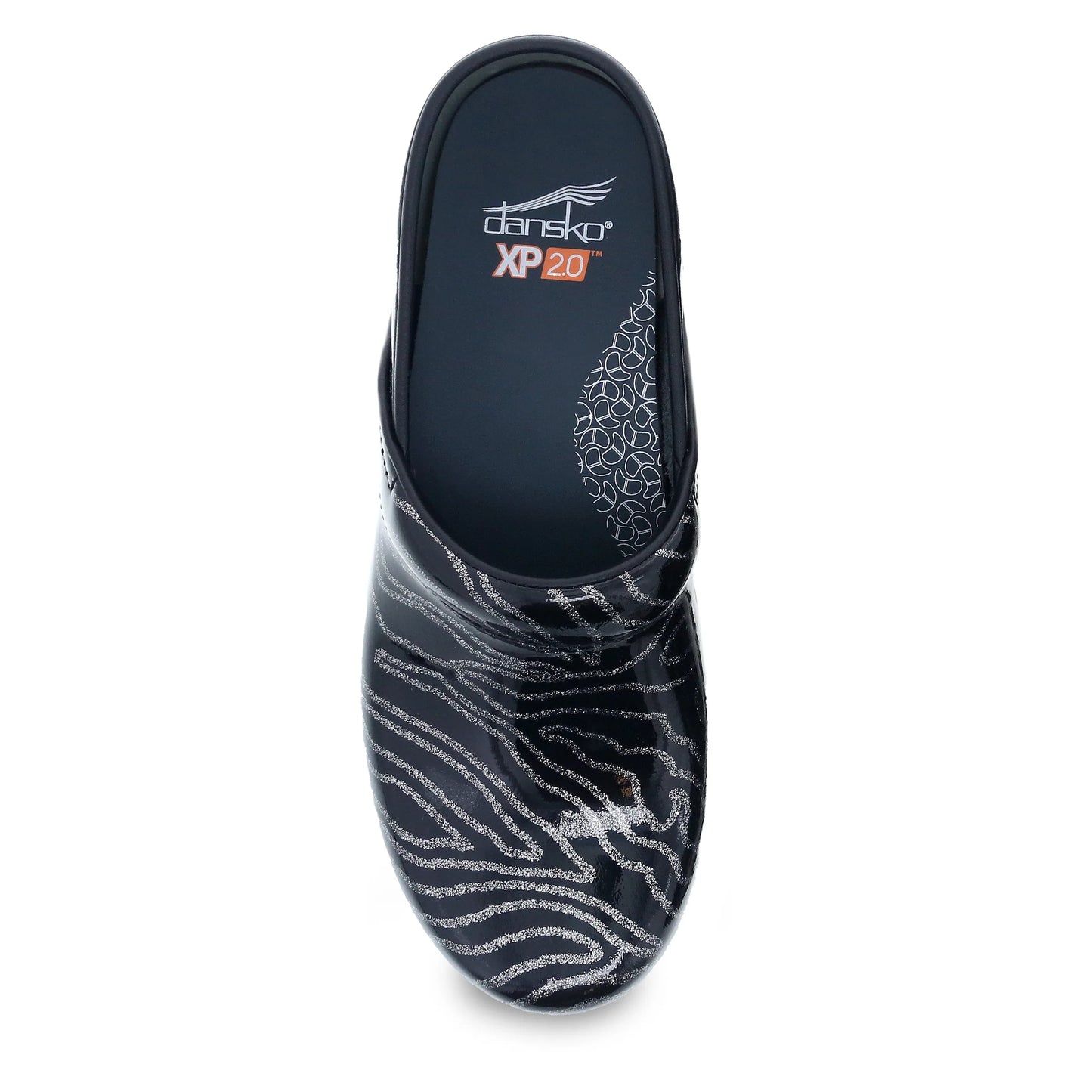 Dansko || Pro XP 2.0 || Glitter Wave Patent Clog