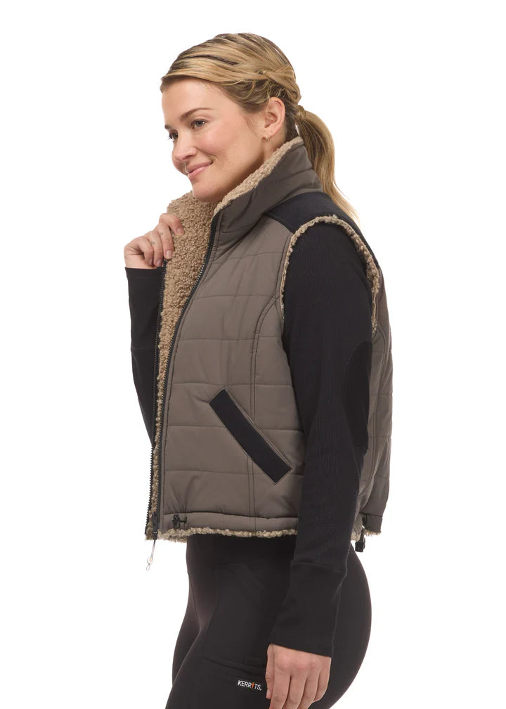 Double Up Reversible Crop Vest