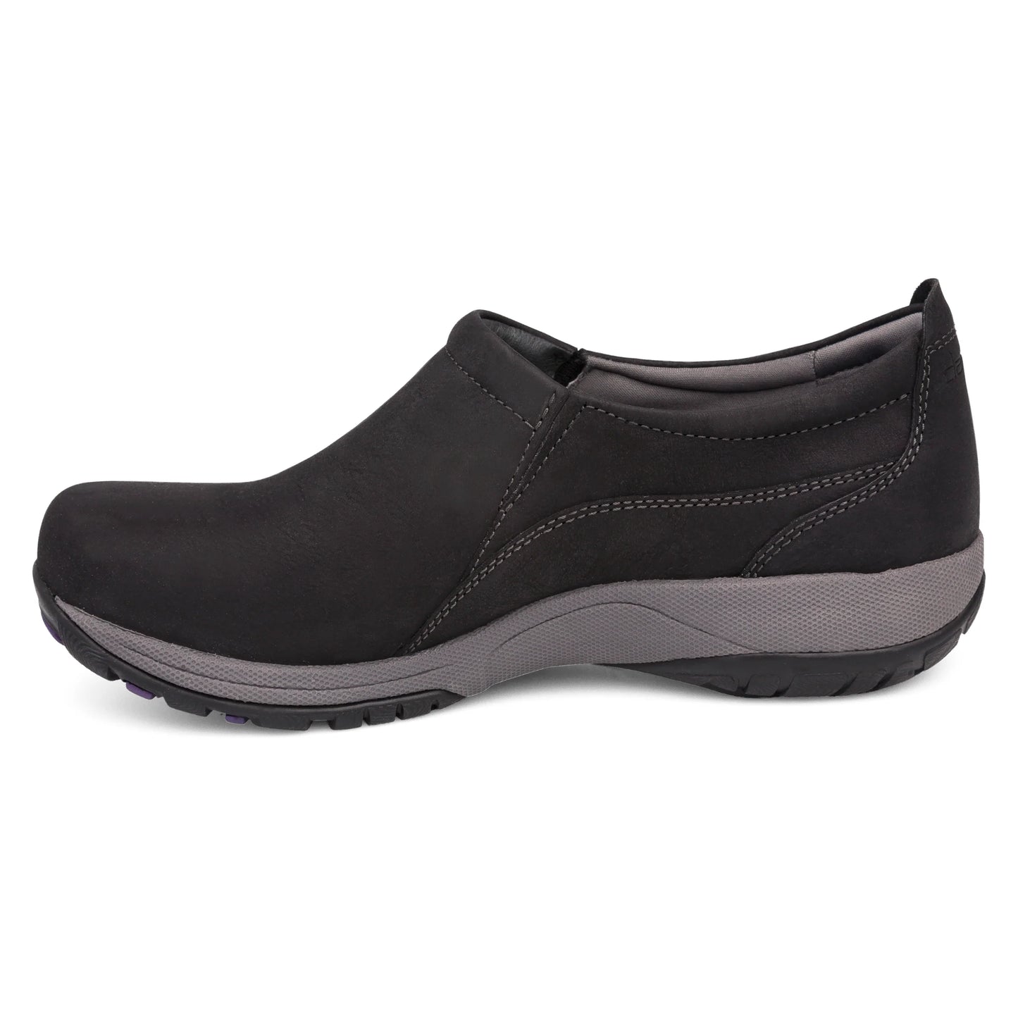 Patti Black Milled Nubuck