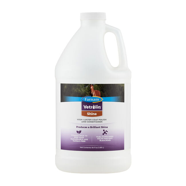 Vetrolin Shine High-Luster Coat Polish & Conditioner || 64oz