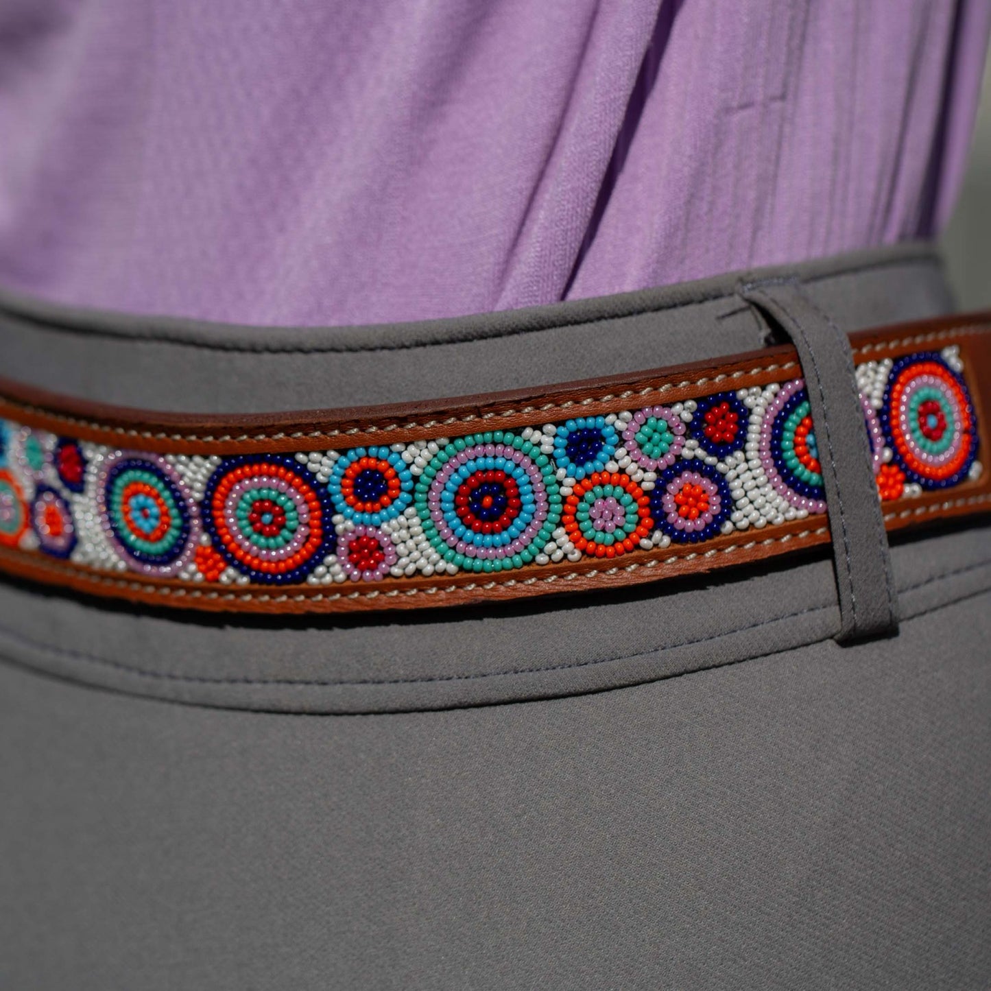 Estelle Hand Beaded Belt