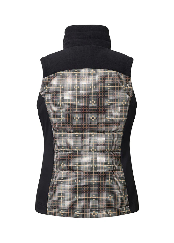 Bits of Plaid Quilted Riding Vest || LIMITED SIZES