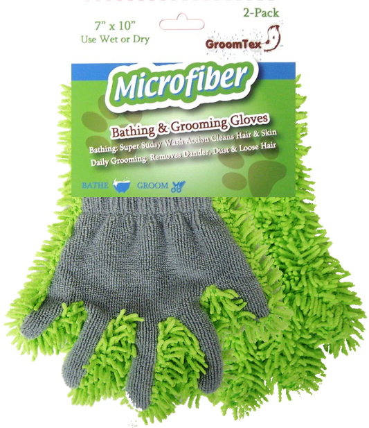 Microfiber Grooming Mitt
