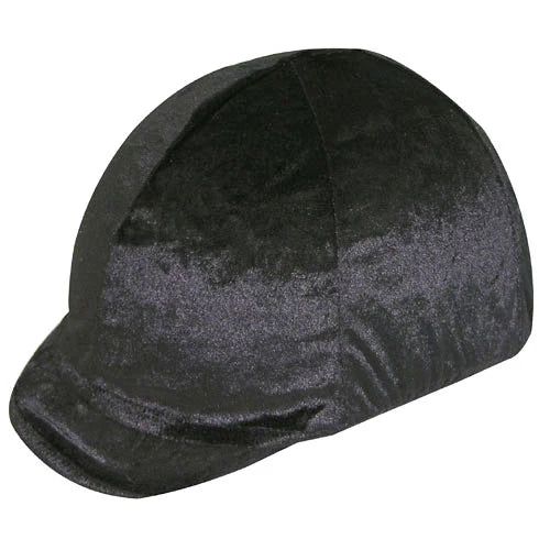 Velvet Stretch Helmet Cover- Soft Peak