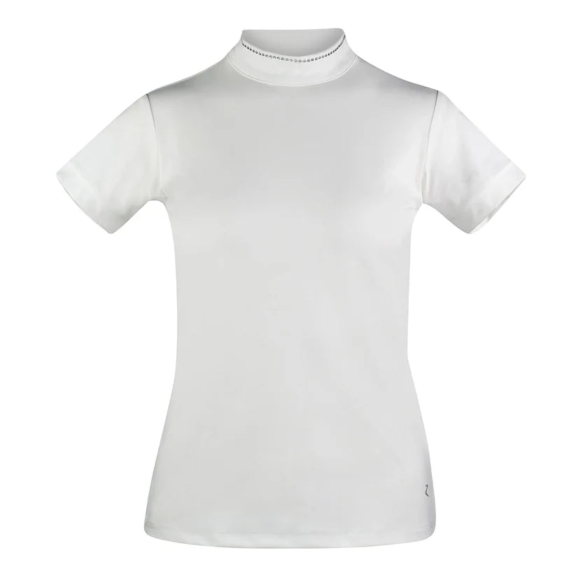 Laura's Loft || Georgia Short Sleeve Jeweled Show Shirt || LIMITED SIZES
