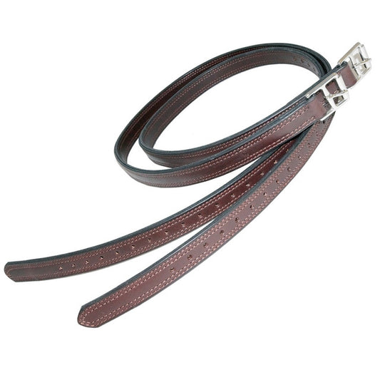 Nylon Center Stirrup Leathers- 1" Wide