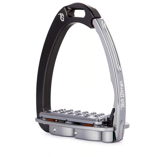 Venice Plus Evo Safety Stirrup- Black/Titanium