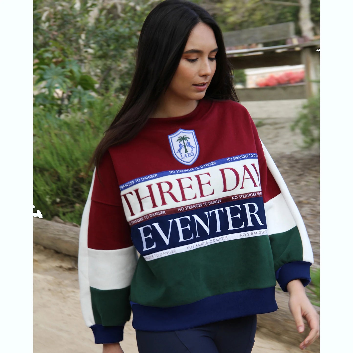 The LA LA Three Day Eventer Sweatshirt || Size L/XL ONLY