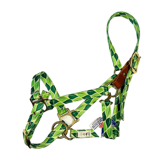 Ronmar || Nylon Breakaway Halter || Gone Green || Size Arab/Cob ONLY