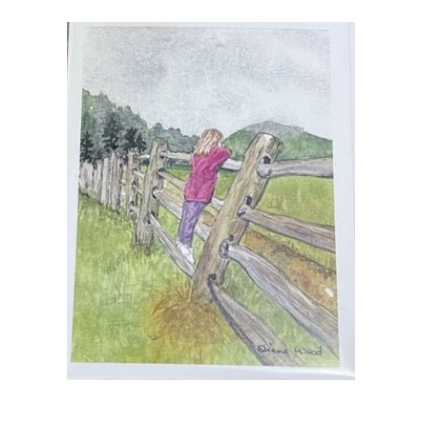 A Long Long Time Ago || Greeting Cards by Diane Wood