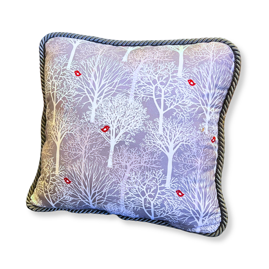 Into The Woods || Handmade Large Throw Pillow