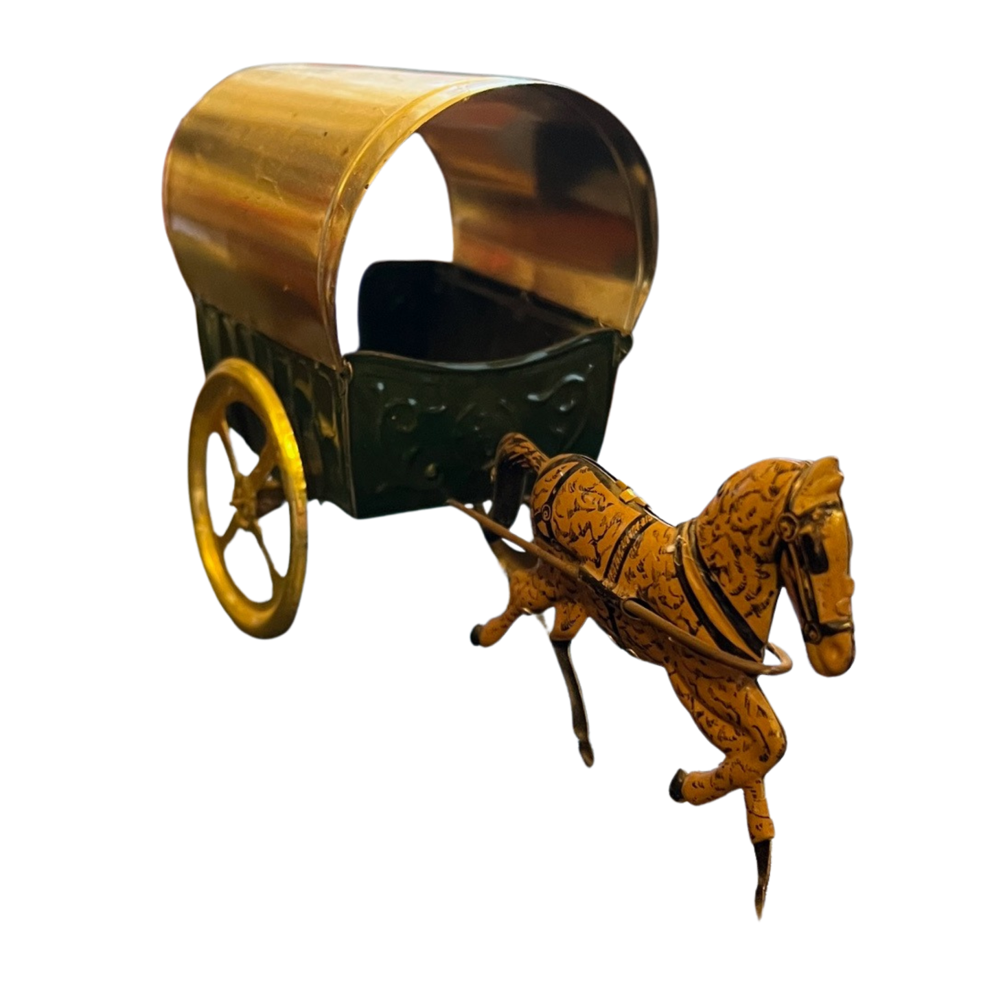 Vintage Covered Wagon Tin Collectible