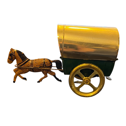 Vintage Covered Wagon Tin Collectible