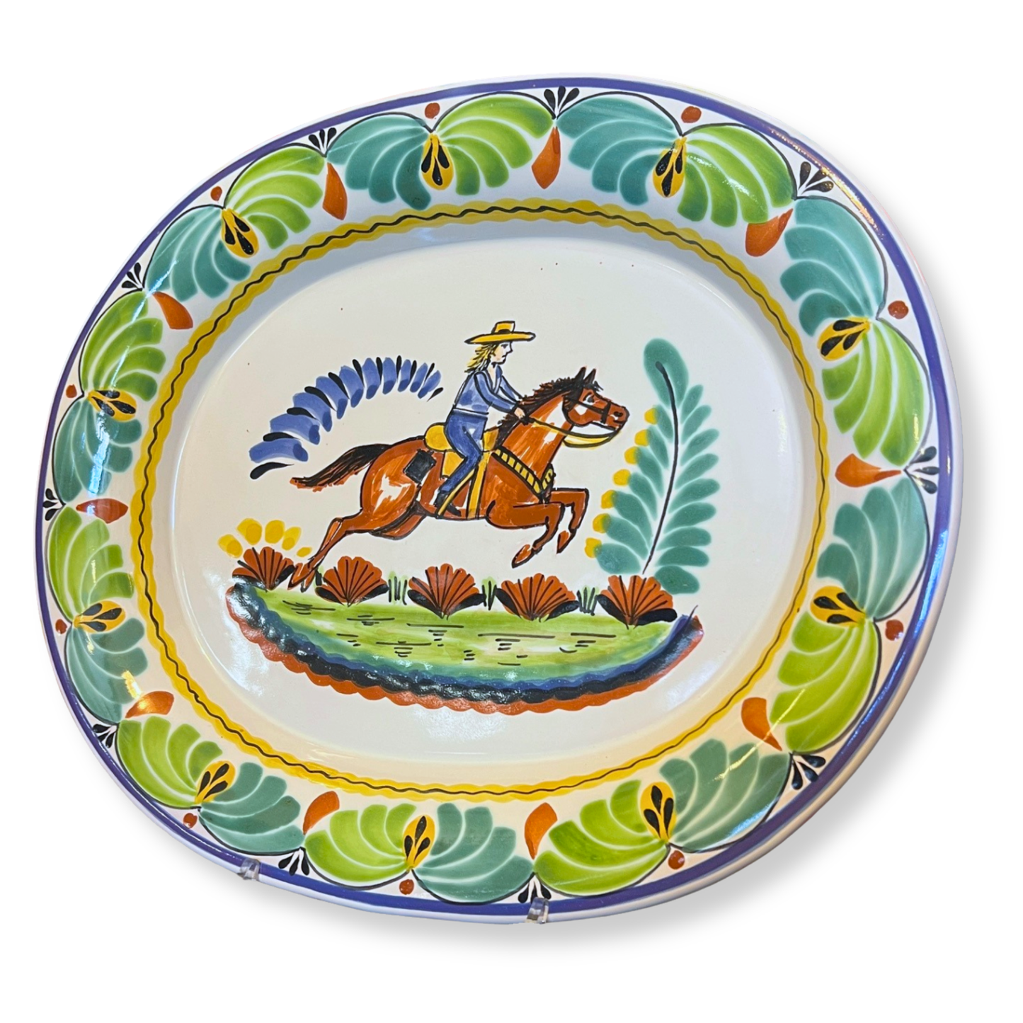 Gorky Gonzalez Pottery || Oval Platter