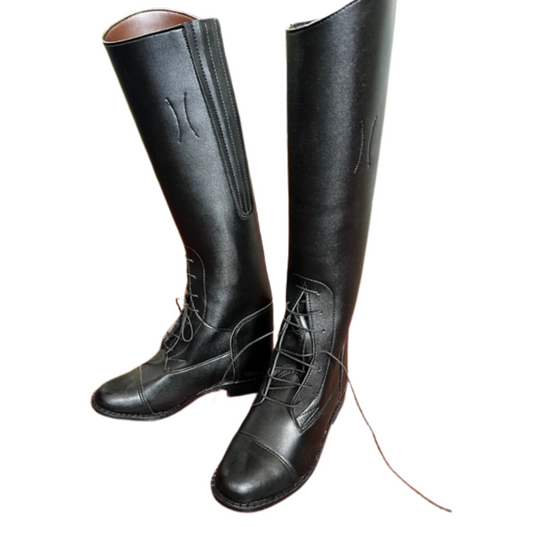 Unicalf Pull On Tall Field Boots || KID'S SIZE 4 ONLY