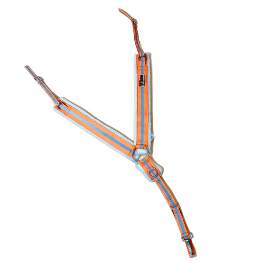 Blaze Orange Fleece Lined Breast Color || Horse Size ONLY