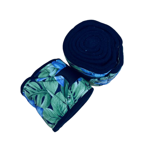 Floral Print Polo Wraps