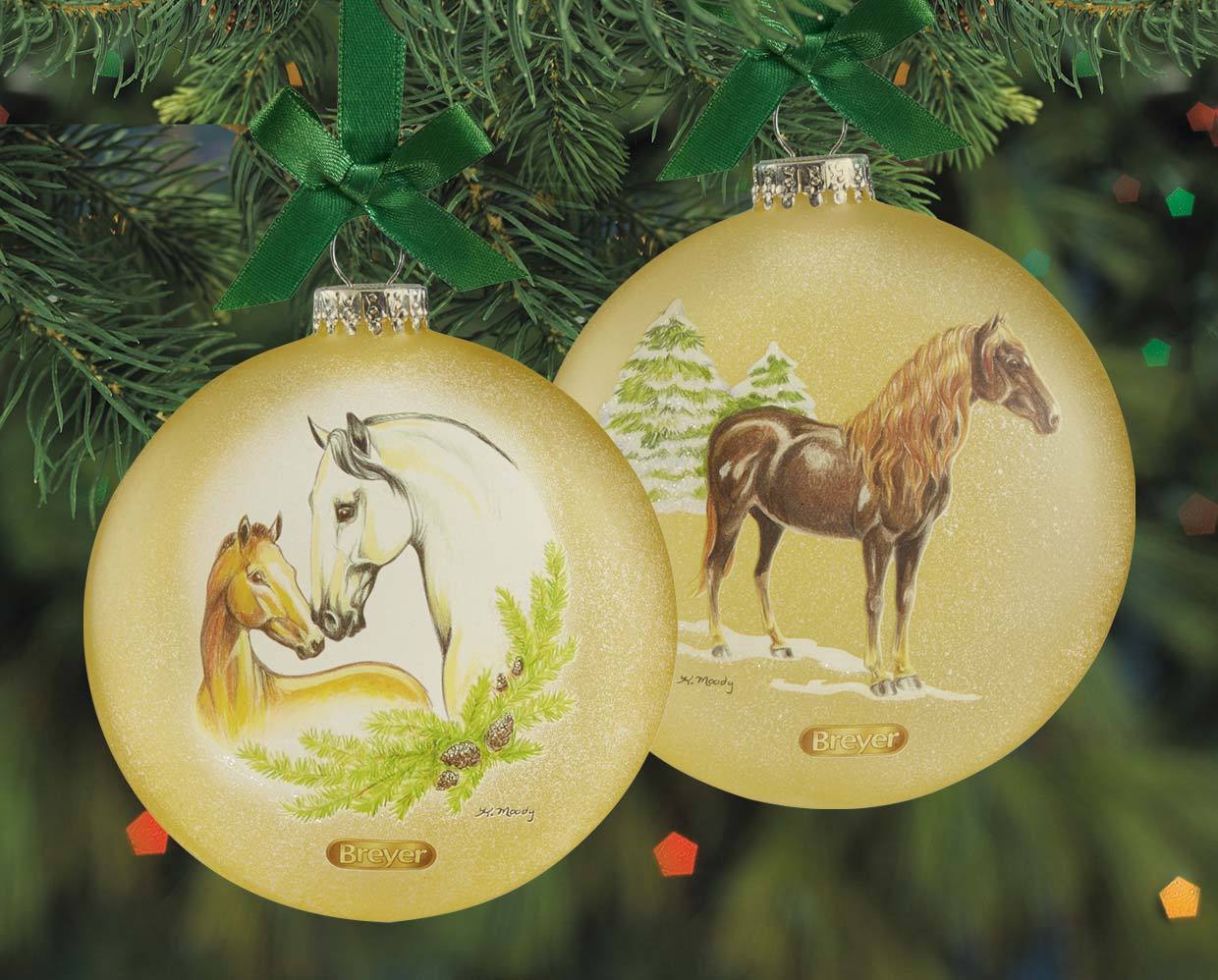 Breyer Artist Signature Ornament || Spanish Horses || RETIRED
