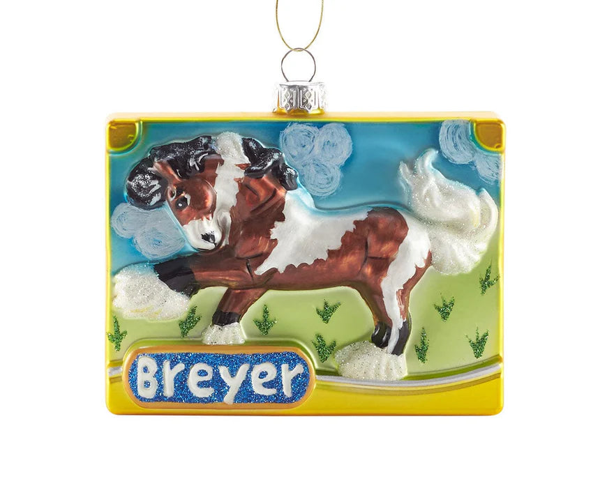 Breyer Blown Glass Ornament