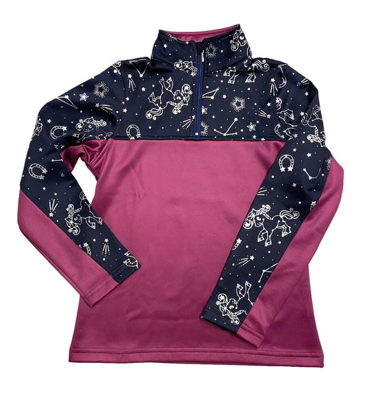 Kid's Fleece 1/4 zip || Ltd. Edition "Wish Upon A Star" || Size 8 ONLY