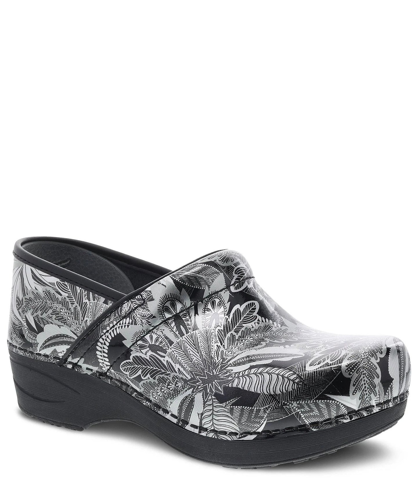 Dansko || Pro XP 2.0 || Jungle Metallic Patent Leather Clogs