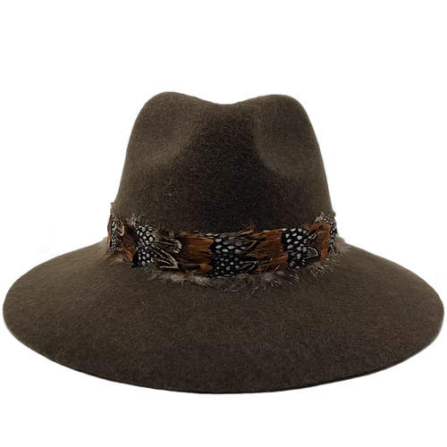 Feather Boho Hat