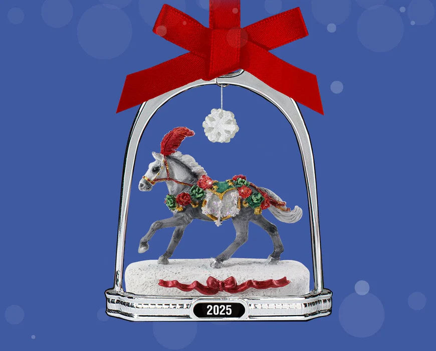 Christmas In Bloom || 2025 Stirrup Ornament