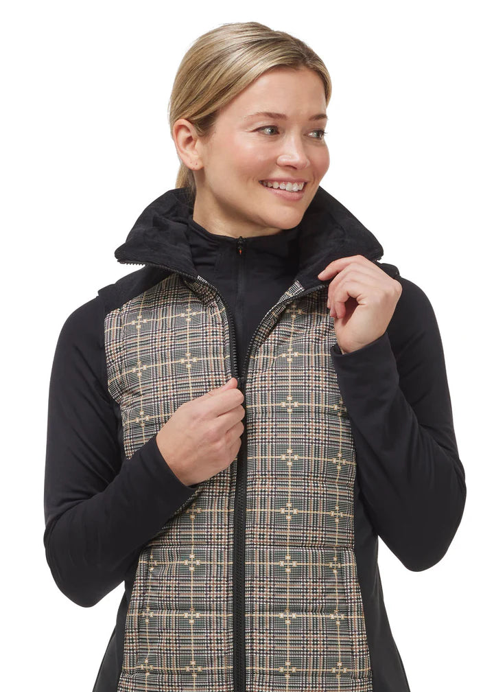 Bits of Plaid Quilted Riding Vest || LIMITED SIZES