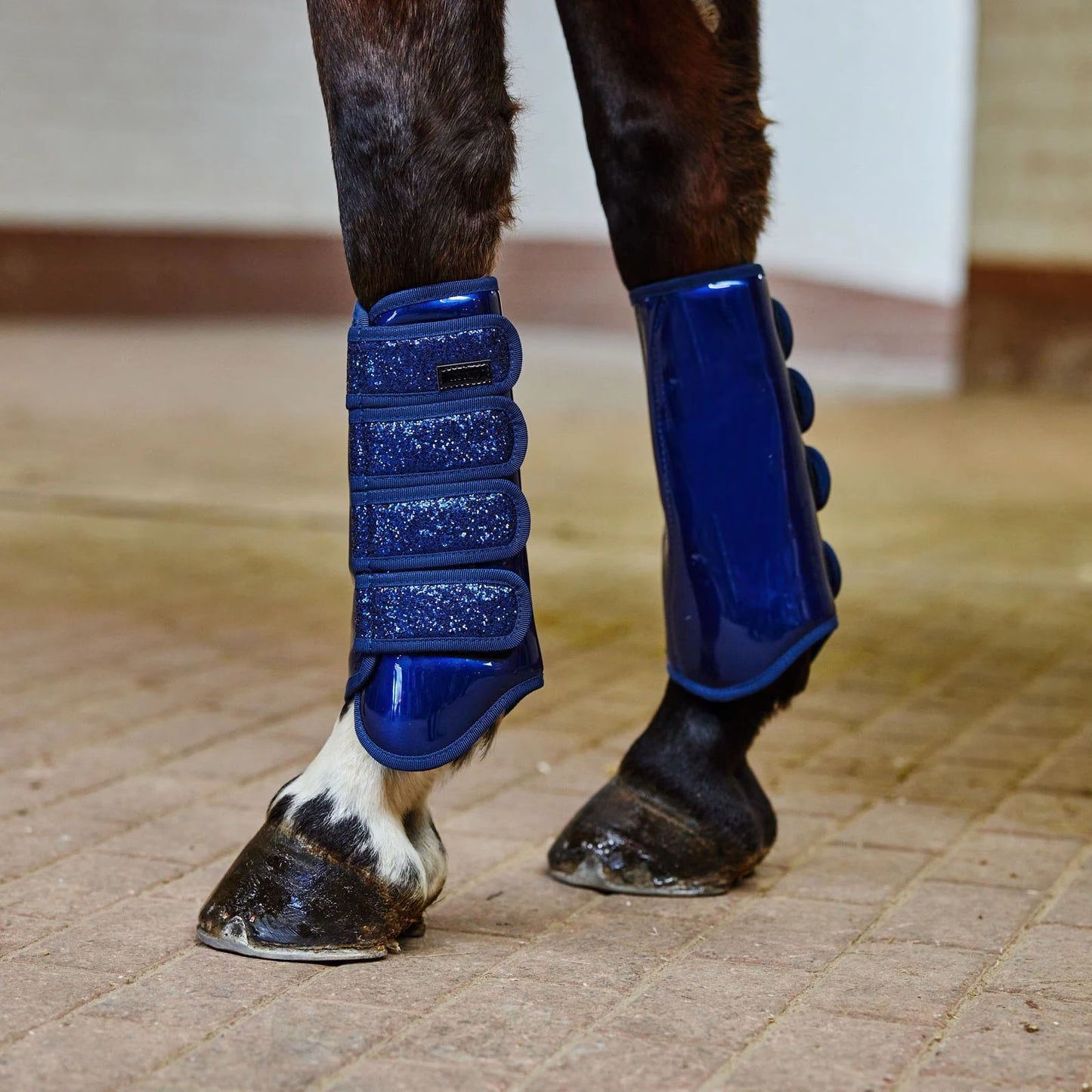 Horze Protection Boots with Glitter