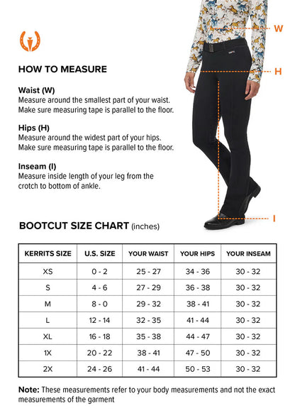 Sit Tight Wind Pro® Knee Patch Winter Bootcut || DISCONTINUED COLOR