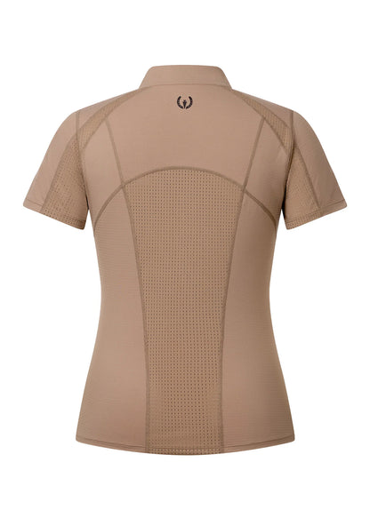 Precision Short Sleeve Quarter Zip Tech Top