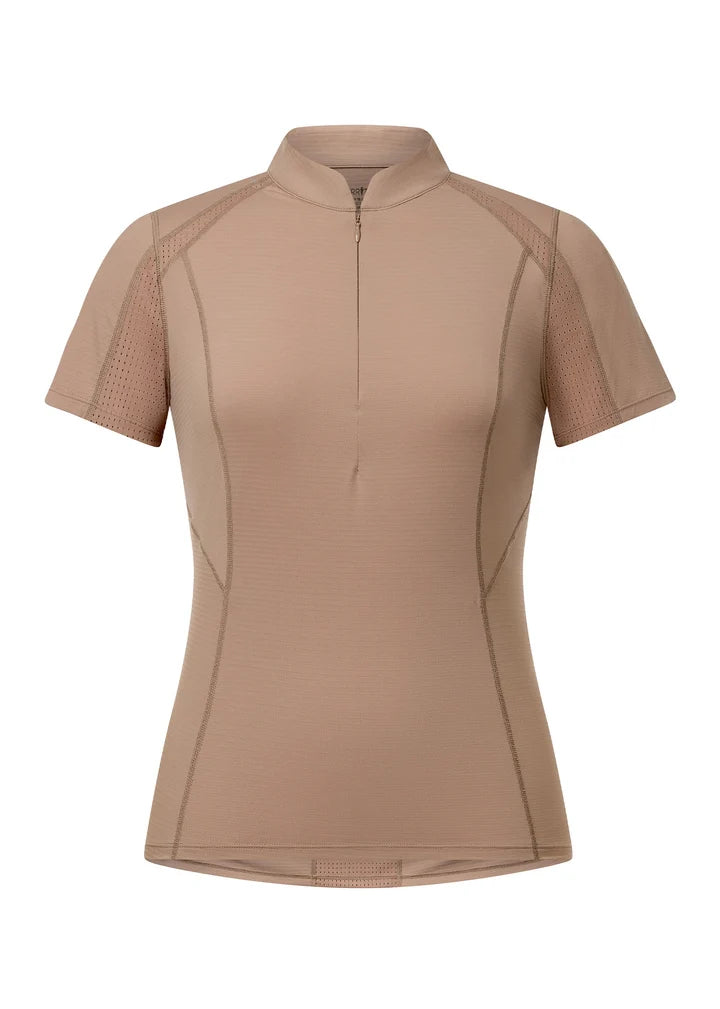 Precision Short Sleeve Quarter Zip Tech Top