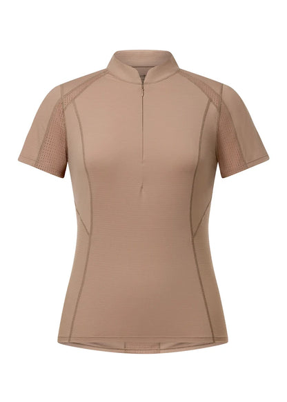 Precision Short Sleeve Quarter Zip Tech Top