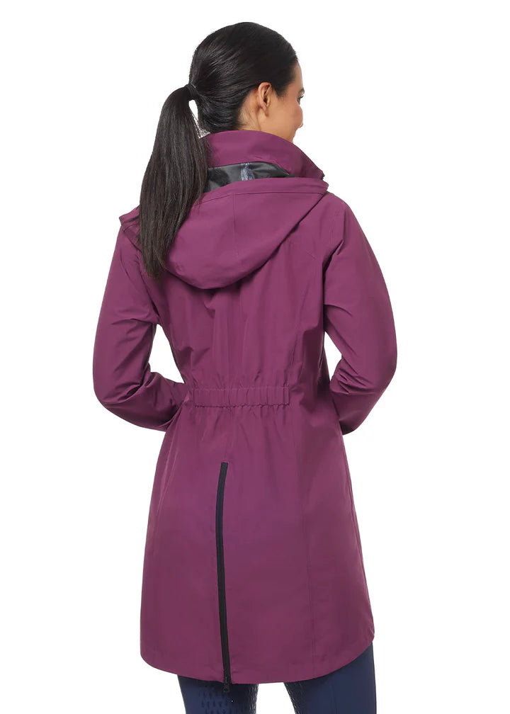 Puddle Jumper Waterproof Rain Coat || XL-2XL ONLY || Wild Rose