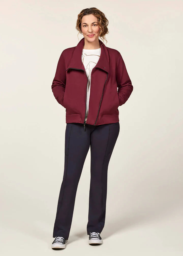 Wrap Front Fleece Jacket || DISCONTINUED