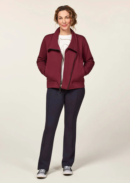 Wrap Front Fleece Jacket || DISCONTINUED