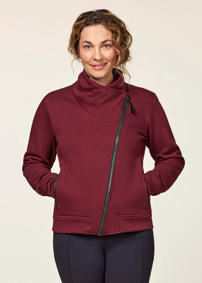 Wrap Front Fleece Jacket || DISCONTINUED