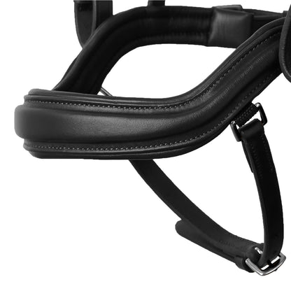 Highbury Anatomical Crystal Bridle || Black Cob Size ONLY