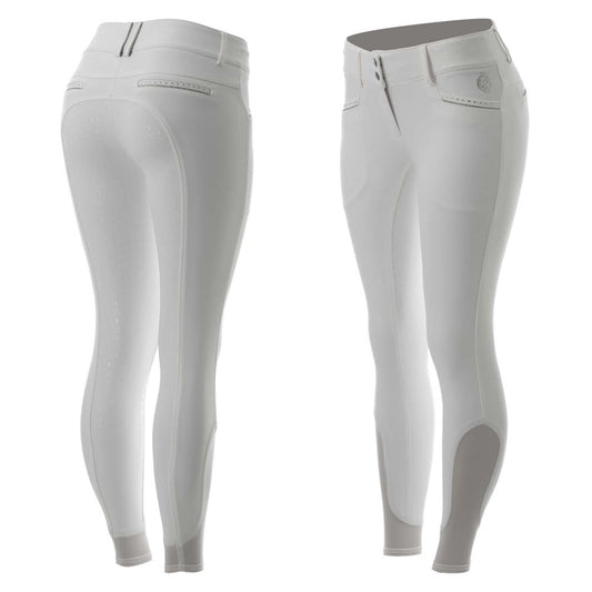 Victoria Full Seat Breeches || White