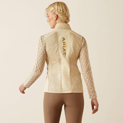 Fusion Insulated Vest- Almond Milk