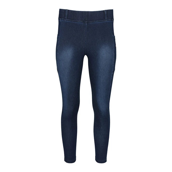 Ladies Denim Full Seat Tighs
