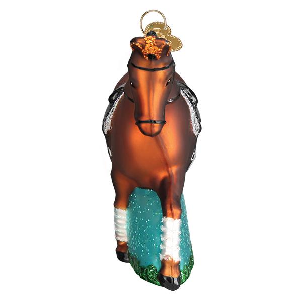 Blown Glass Ornament- Dressage Horse