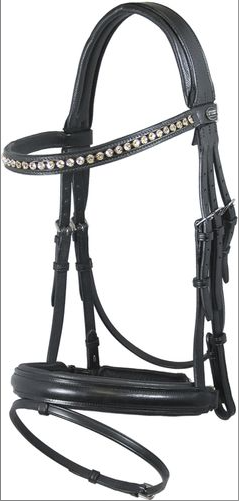 Fortuna Bridle With Flash || Horse Size ONLY